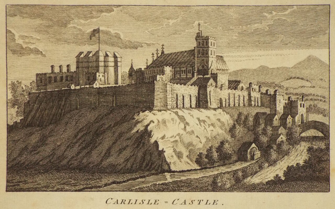 Print - Carlisle - Castle.